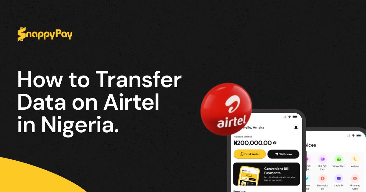 How to Transfer Data on Airtel in 2026 [All Methods]