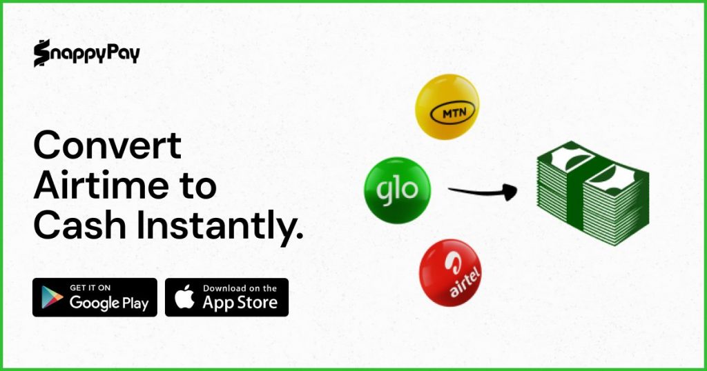 Convert Airtime to Cash on SnappyPay and Get Credited Instantly!