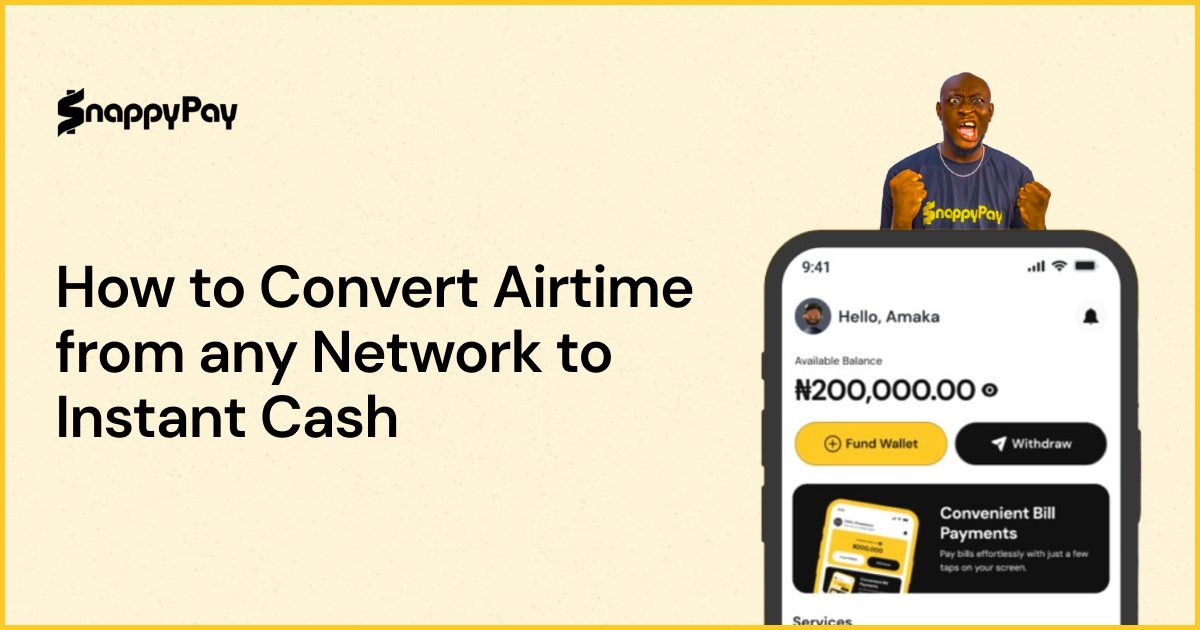 How to Convert Airtime to Cash Instantly on All Networks