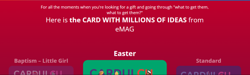 eMAG Gift Card in Romania