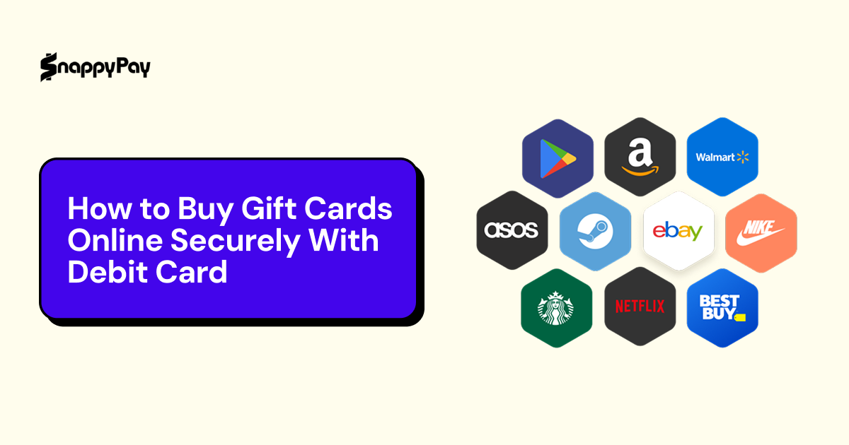 How to Buy Gift Cards Online Securely with Debit Card
