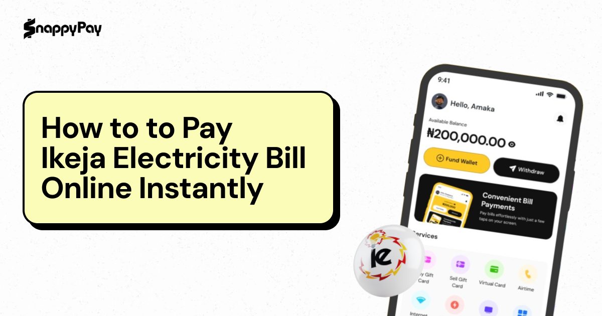 Ikeja Electric Bill Payment: How to Pay Online Instantly