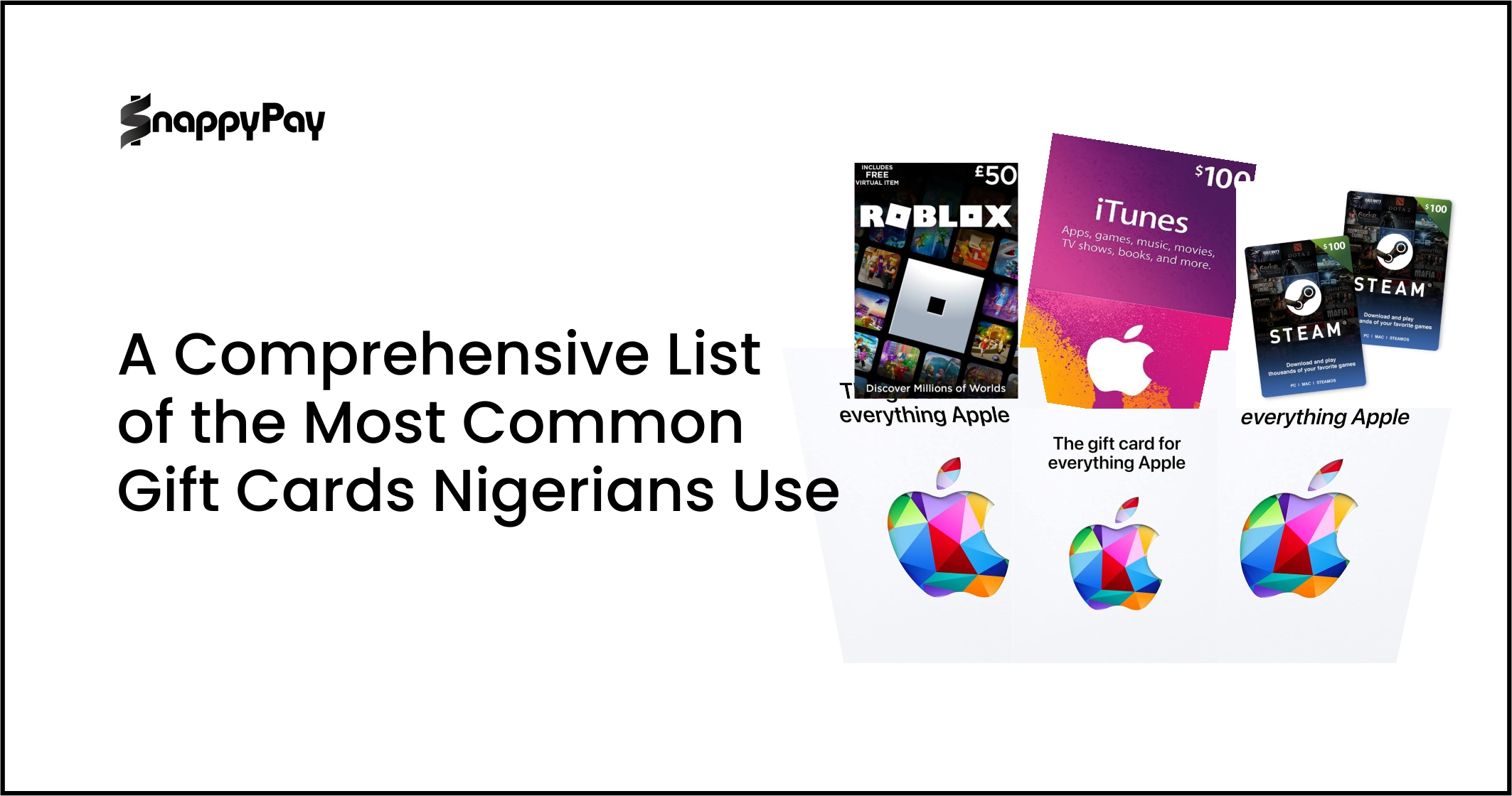 common-gift-cards-nigerians-use
